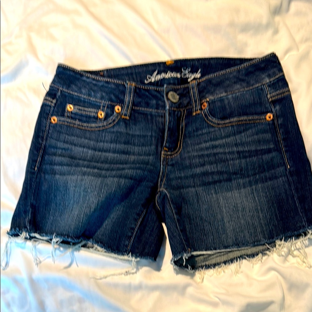 American Eagle Outfitters Blue Denim Shorts